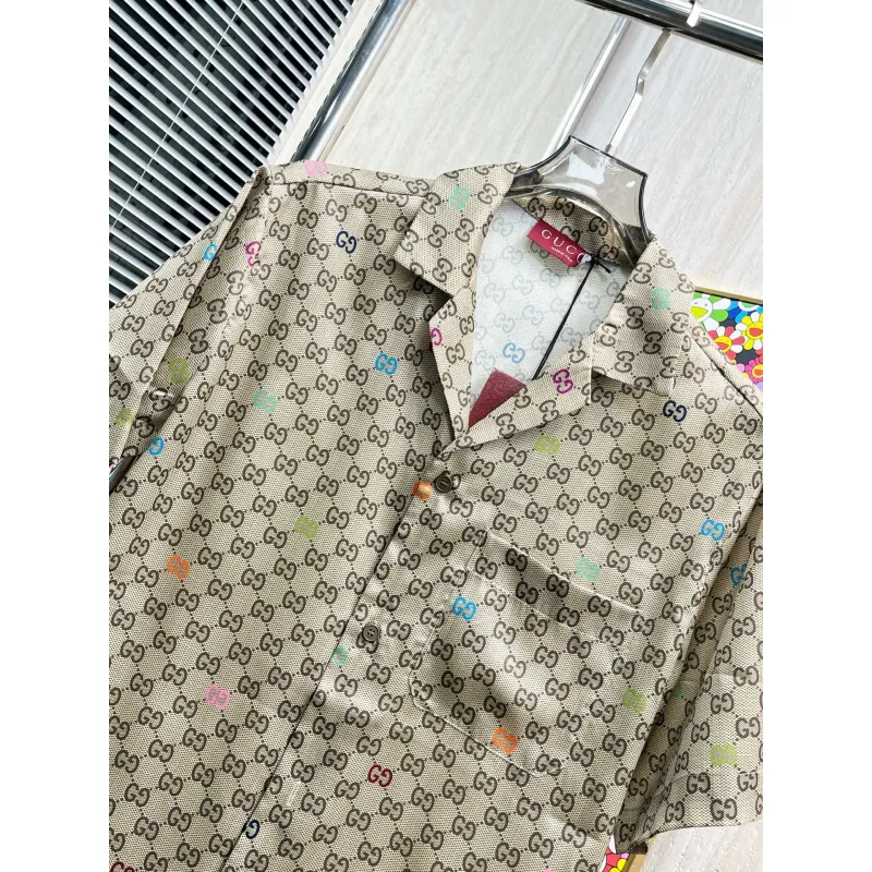 Gucci shirts for Gucci short-sleeved shirts for men #A53174 Gucci shirts for Gucci short-sleeved shirts for men #A53174