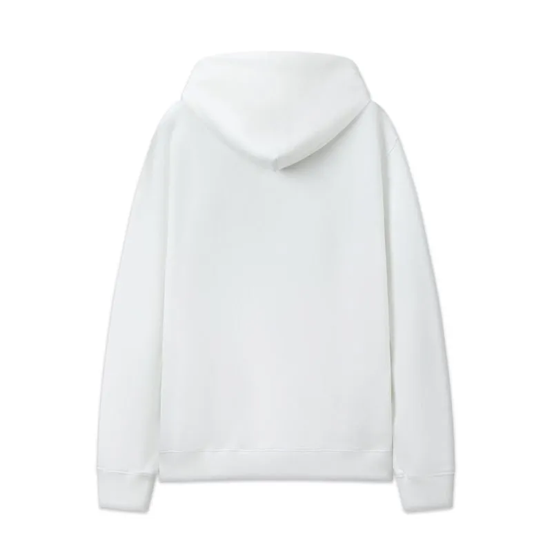 Off - White Classic Logo Print White Hoodie for Fashion Enthusiasts #A54446