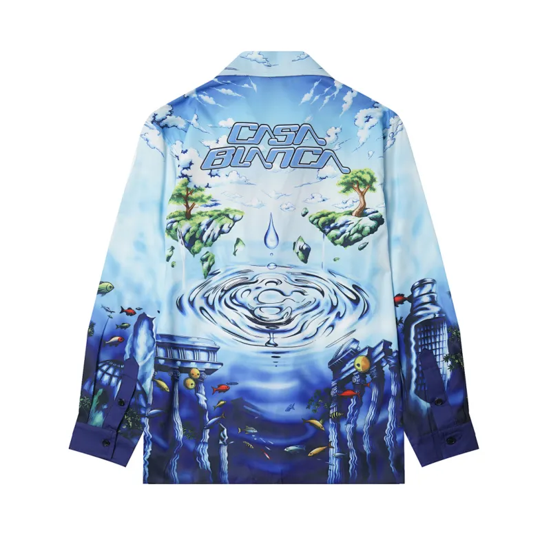 Casablanca Shirt Long sleeves M-3XL #A60284 Casablanca Shirt Long sleeves M-3XL #A60284