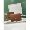 Burberry Crossbody Bag Logo Embroidered Strap &amp Leather A Nod to Heritage size:25×8×18cm #A54201