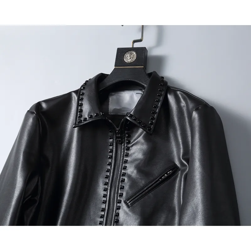 Balmain Leather Jackets for Men #A42435