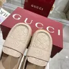 Gucci Womens Double G with GG Mules Gucci Slippers #A53223