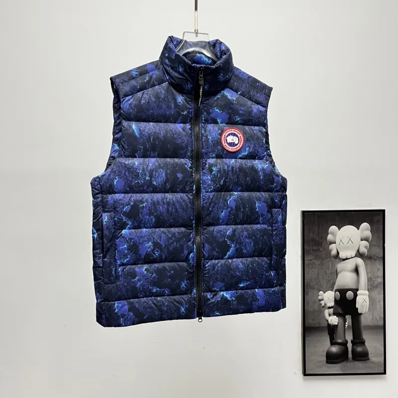 Ca*Goose New Arrival Stand-Collar Down Vest for Women/Men Winter Essential Luxury Outerwear #A57861
