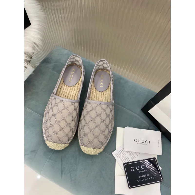 Gucci fishermans shoes for Womens Gucci espadrilles #99116233