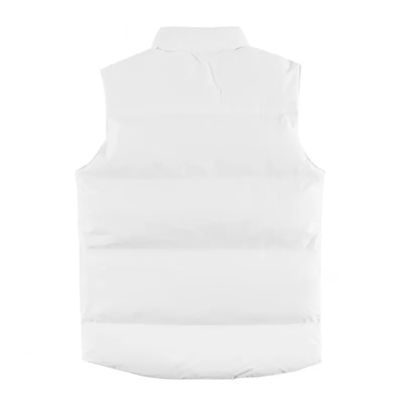Sale Ca*Goose White Label Glacier Down Vest  Luxury Lightweight Insulated Outerwear #A57865