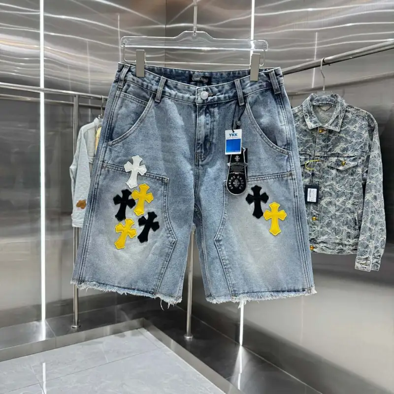 Chrome Hearts Pants for Chrome Hearts Short pants for men #A62997
