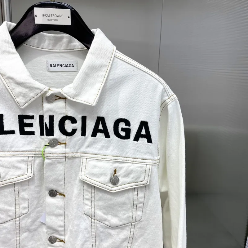 Balenciaga Jeans jackets for men #A28992