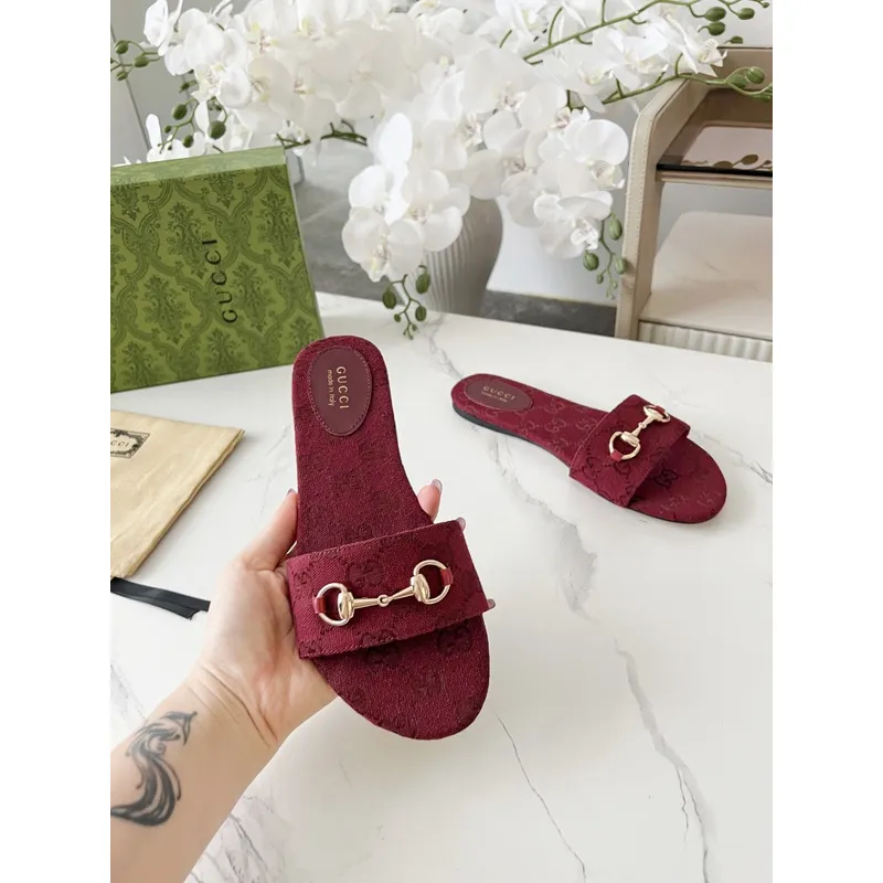 Gucci Shoes for Womens Gucci Slippers #A52049