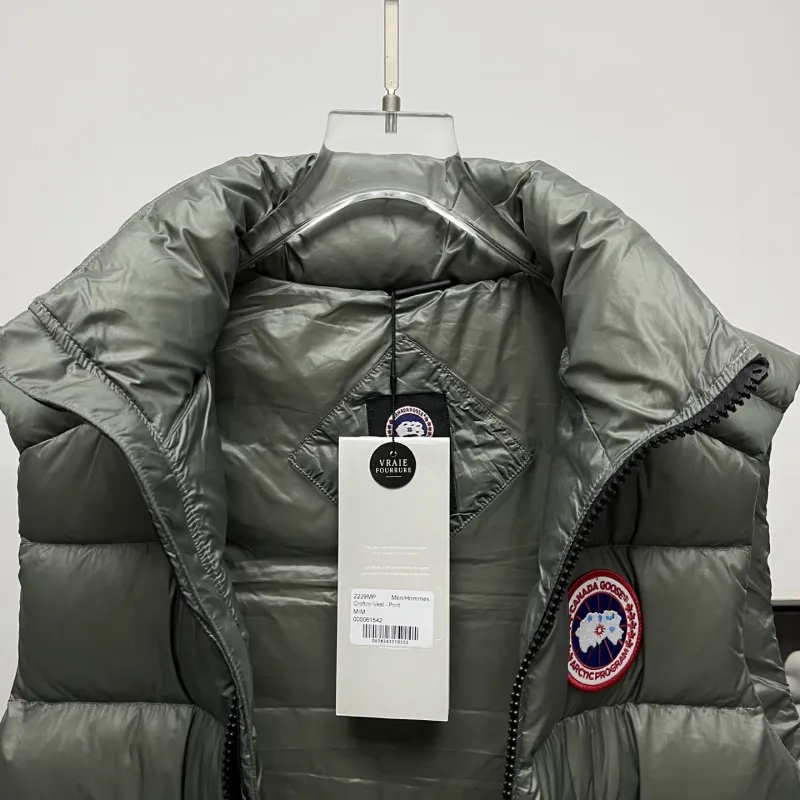 Ca*Goose New Arrival Stand-Collar Down Vest for Women/Men Winter Essential Luxury Outerwear #A57862