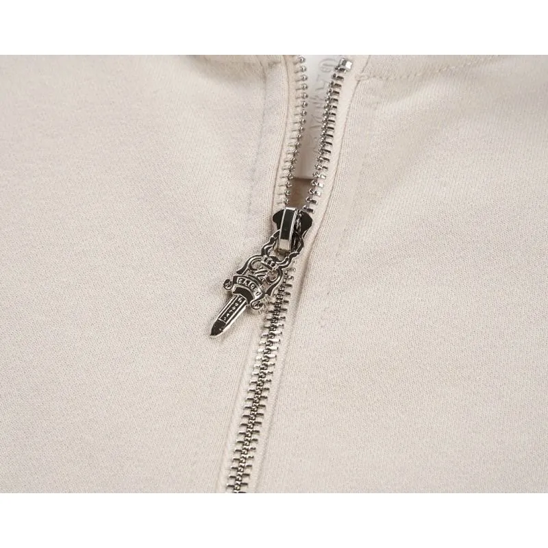Chrome Hearts Jackets for Men Beige/Black #A54473