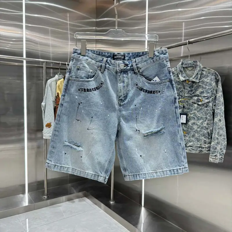 Chrome Hearts Pants for Chrome Hearts Short pants for men #A62995