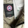 Ca*Goose Black logo Cypress Puffer Series Fitted Solid Color Glossy High Neck Sleeveless Windproof Down Jacket #A57853 Ca*Goose Black logo Cypress Puffer Series Fitted Solid Color Glossy High Neck Sleeveless Windproof Down Jacket #A57853