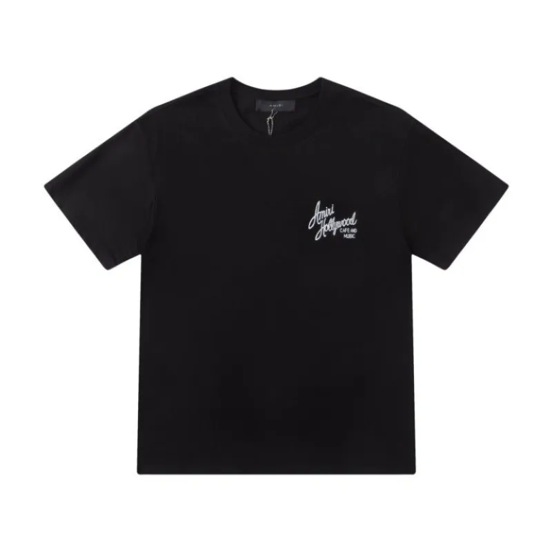 Amiri T-shirts Black/White #A51180
