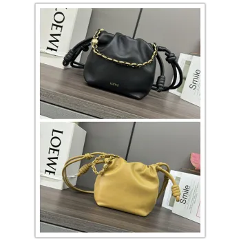 Loewe Flamenco Purse Napa Leather Bucket Bag 23×17×5.5cm #A65008
