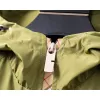 Burberry Stylish Olive Green Hooded Windbreaker Jacket with Brand Detailing #A54305