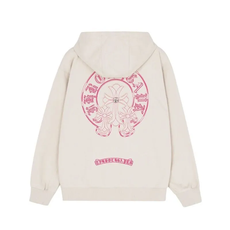 Chrome Hearts Jackets for Men Beige/Black #A54616