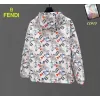 Fendi Designer Floral   Logo Print Windbreaker - Unisex Sun Protection Jacket #A53154
