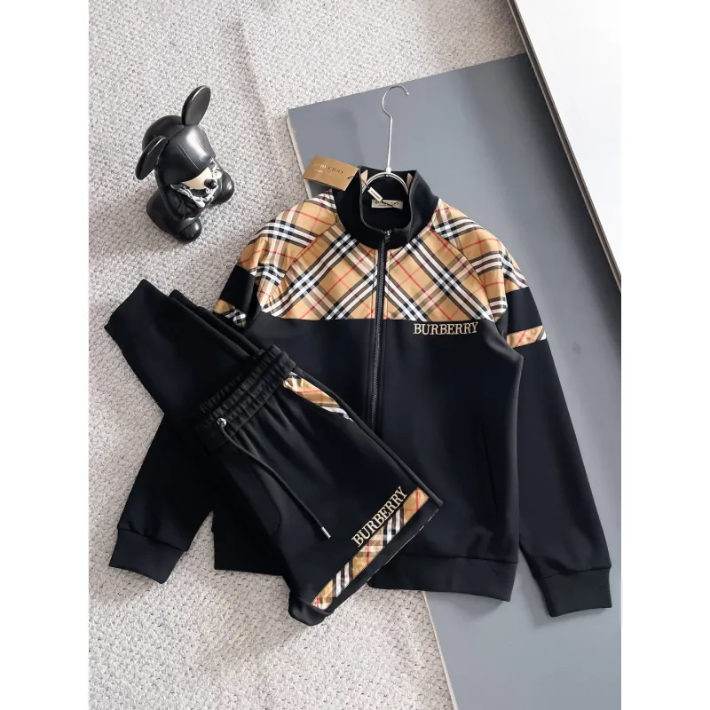 Burberry Tracksuits for Mens long tracksuits #A58851