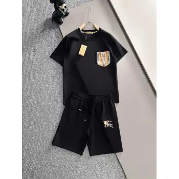 Burberry Tracksuits for Burberry Short Tracksuits for men #A53402