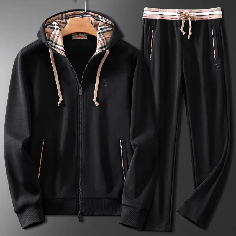 Burberry Tracksuits for Mens long tracksuits #A54955