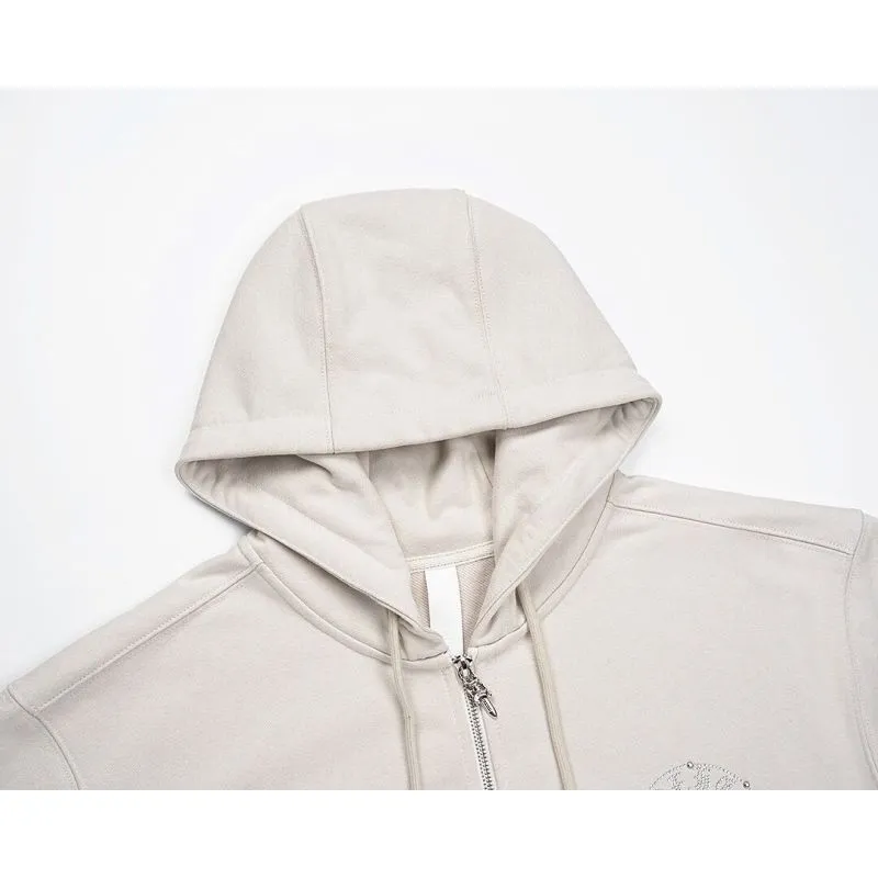 Chrome Hearts Jackets for Men Beige/Black #A54474