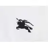 Burberry Black Hoodie With Iconic Equestrian Knight Logo And Classic Hooded Silhouette #A54430