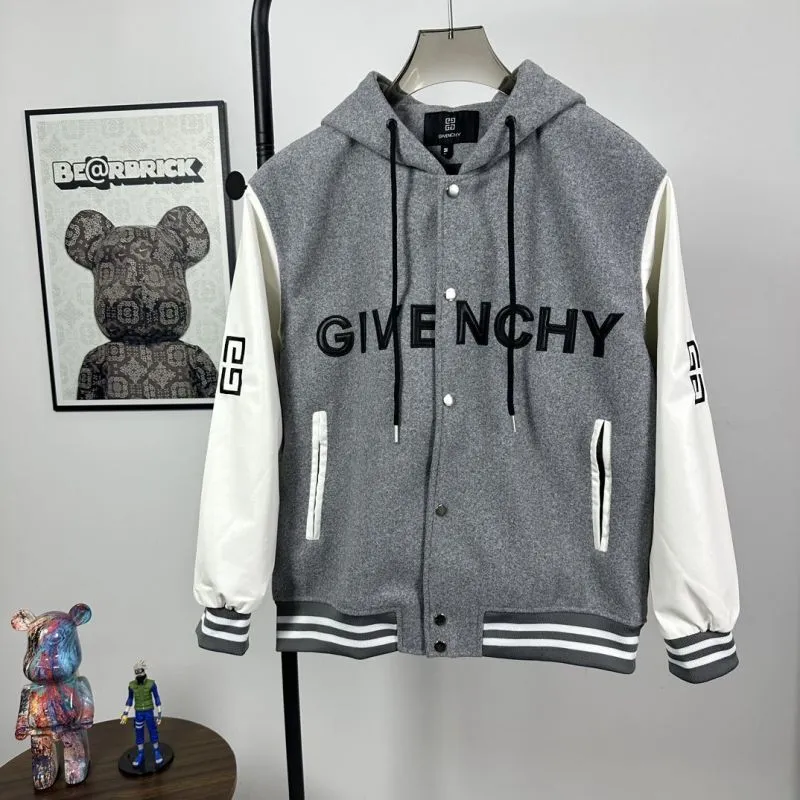 Givenchy Jackets for MEN Black/Gray #A54472