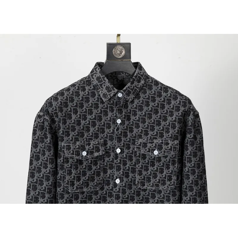 D-ior Denim Shirt Jackets for MEN #A26515 D-ior Denim Shirt Jackets for MEN #A26515