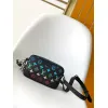 Louis Vuitton Black Multicolor Monogram Crossbody Bag With Adjustable Strap size:20×13×6cm #A54071