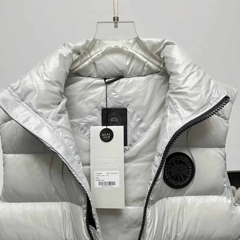Ca*Goose New Arrival Stand-Collar Down Vest for Women/Men Winter Essential Luxury Outerwear #A57858