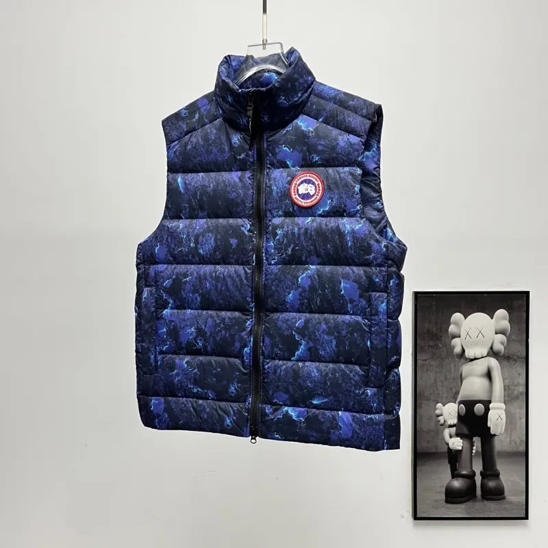 Ca*Goose New Arrival Stand-Collar Down Vest for Women/Men Winter Essential Luxury Outerwear #A57861