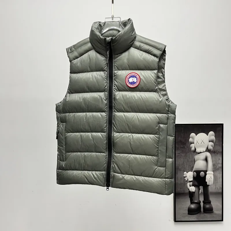 Ca*Goose New Arrival Stand-Collar Down Vest for Women/Men Winter Essential Luxury Outerwear #A57862