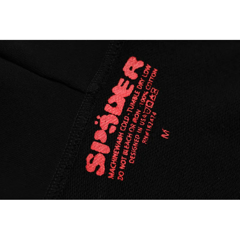 Sp5der Hoodies for MEN Black #A50435 Sp5der Hoodies for MEN Black #A50435