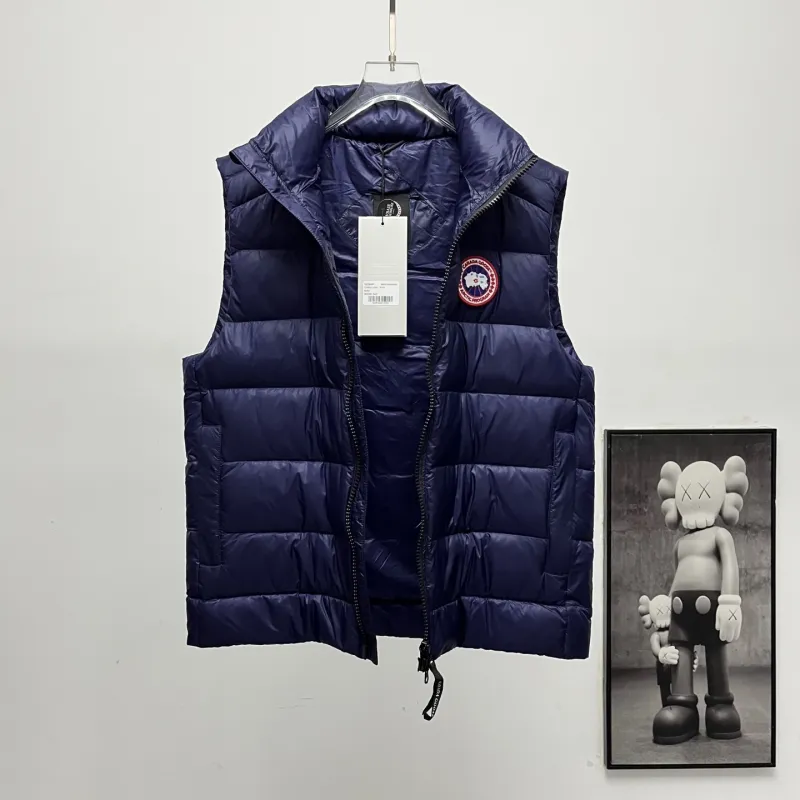Ca*Goose New Arrival Stand-Collar Down Vest for Women/Men Winter Essential Luxury Outerwear #A57859