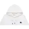 Burberry Black Hoodie With Iconic Equestrian Knight Logo And Classic Hooded Silhouette #A54430