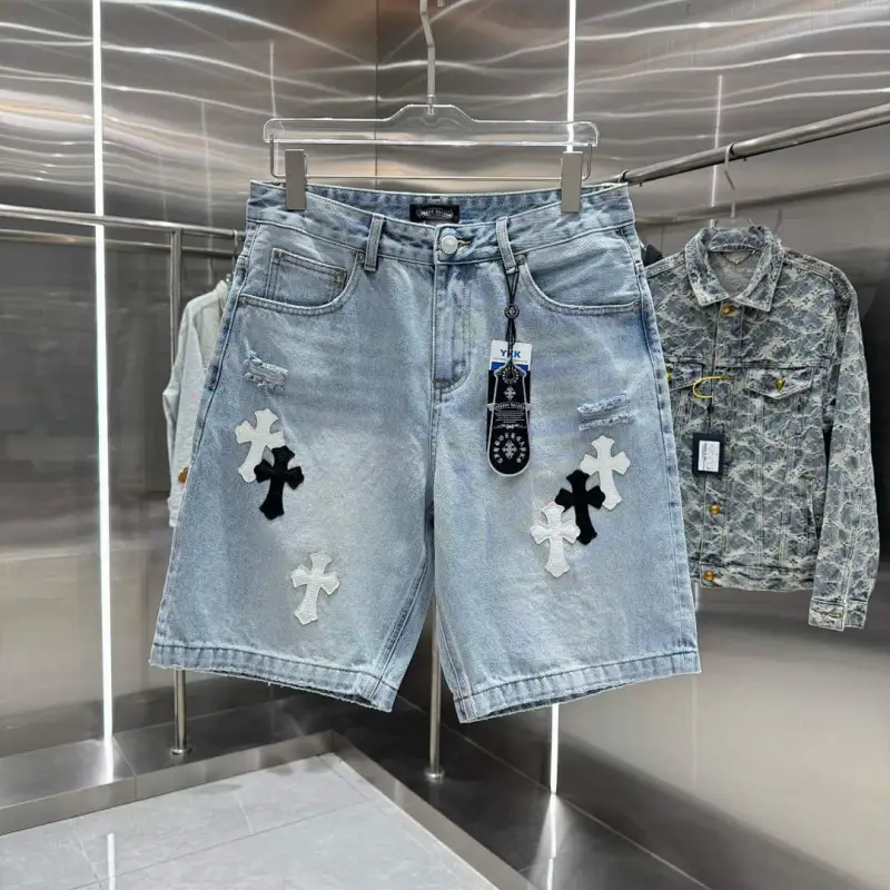 Chrome Hearts Pants for Chrome Hearts Short pants for men #A62994