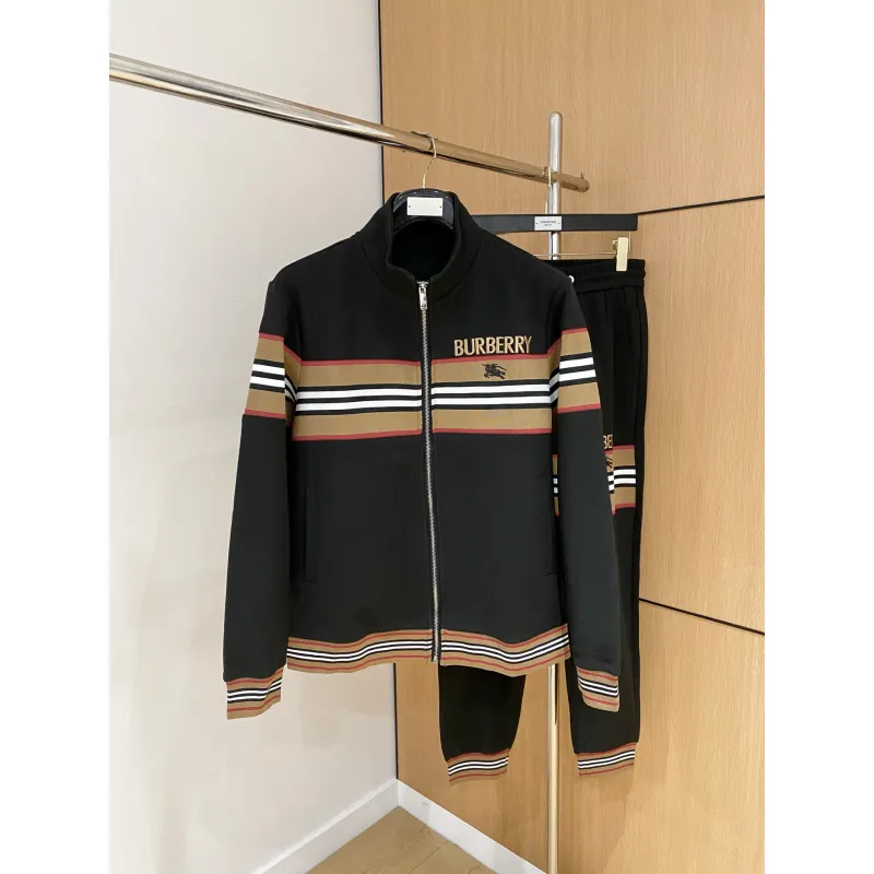 Burberry Tracksuits for Mens long tracksuits #A60160