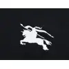 Burberry Black Hoodie With Iconic Equestrian Knight Logo And Classic Hooded Silhouette #A54430