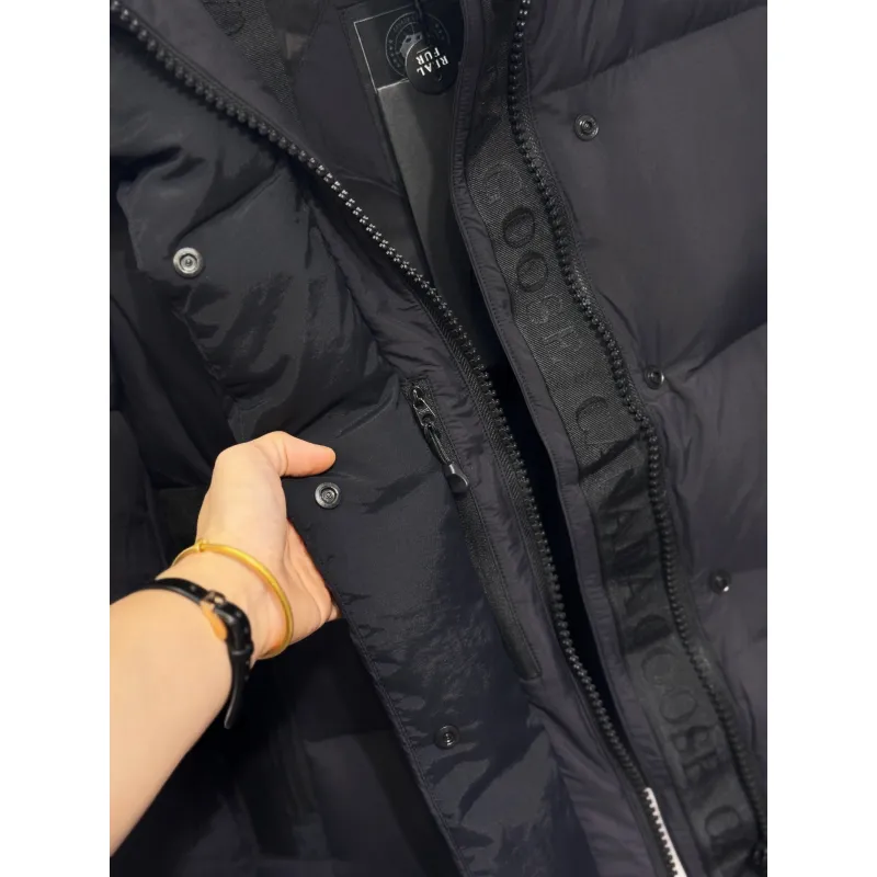 Ca*Goose Hooded Down Jacket Lightweight Quilted Design with Contrast Accents Luxury Winter Insulated Outerwear for Men/Women #A57868