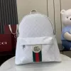 Luxury Gucci Backpack With Iconic GG Pattern And Web Stripe Design size:36.5×41×18cm #A53844 Luxury Gucci Backpack With Iconic GG Pattern And Web Stripe Design size:36.5×41×18cm #A53844