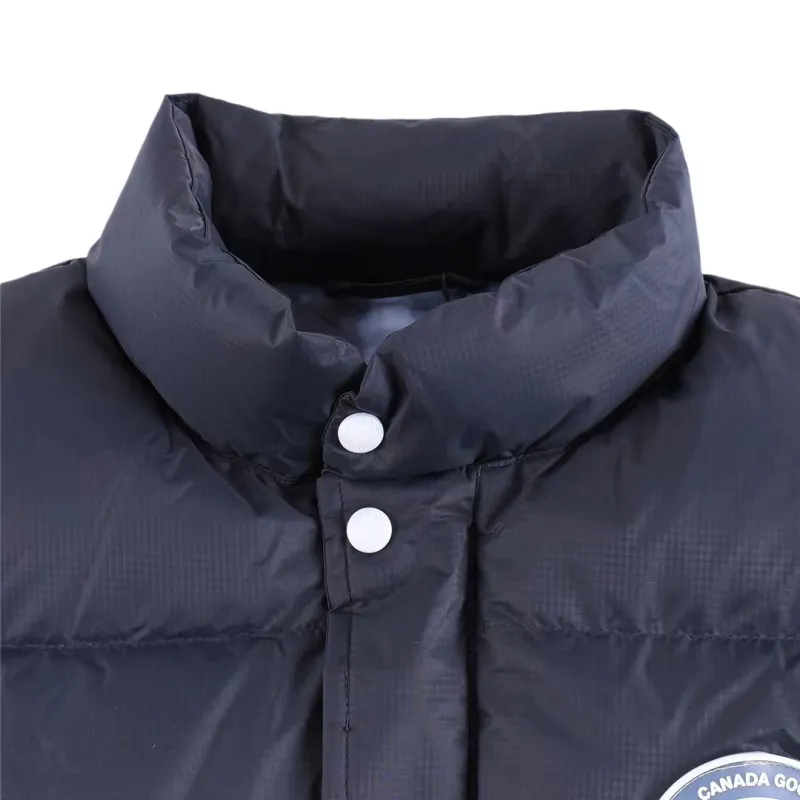 Sale Ca*Goose White Label Glacier Down Vest  Luxury Lightweight Insulated Outerwear #A57864