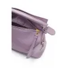 Loewe Puzzle Bag In Soft Lavender Leather With Branded Strap And Geometric Design #A50220