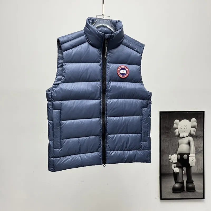 Ca*Goose New Arrival Stand-Collar Down Vest for Women/Men Winter Essential Luxury Outerwear #A57860