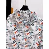 Fendi Designer Floral   Logo Print Windbreaker - Unisex Sun Protection Jacket #A53154