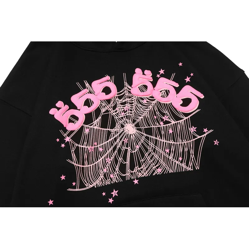 Sp5der Hoodies for MEN Black #A50436