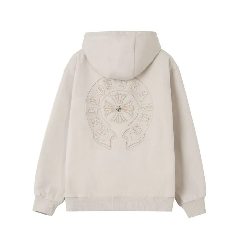 Chrome Hearts Jackets for Men Beige/Black #A54473