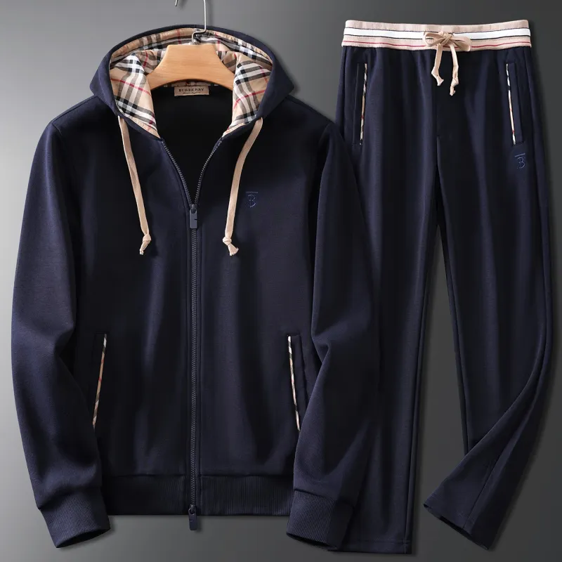 Burberry Tracksuits for Mens long tracksuits #A54956