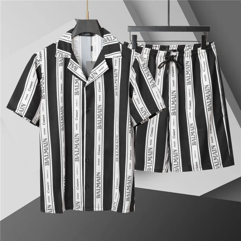 BALMAIN Tracksuits for BALMAIN Short Tracksuits for men #A51871 BALMAIN Tracksuits for BALMAIN Short Tracksuits for men #A51871