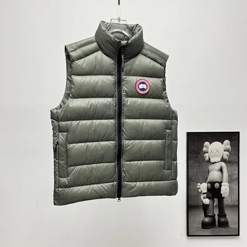 Ca*Goose New Arrival Stand-Collar Down Vest for Women/Men Winter Essential Luxury Outerwear #A57862
