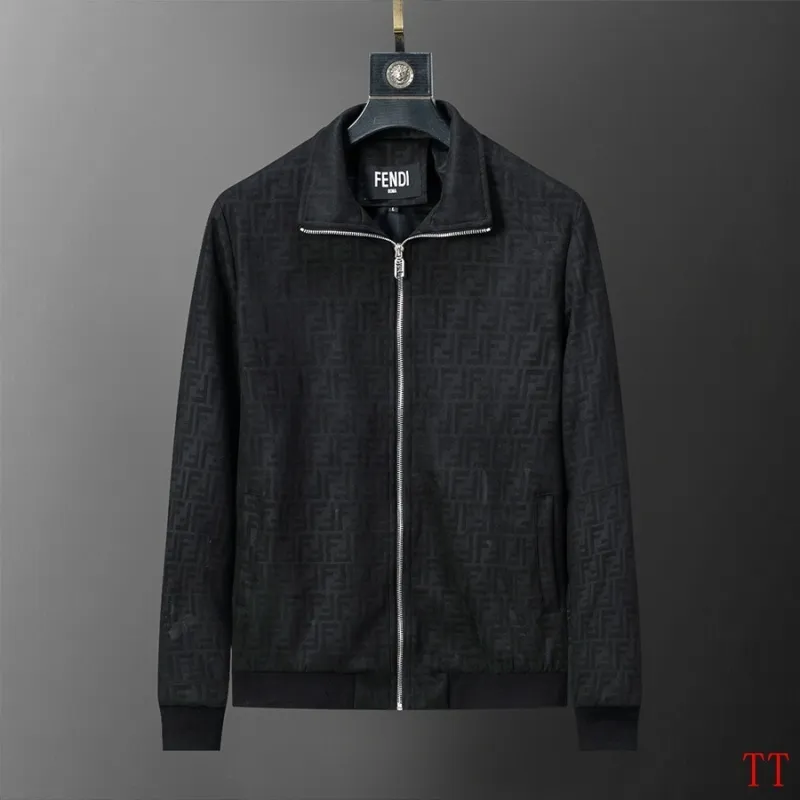 Fendi Jackets for men Black/Brown #A54704 Fendi Jackets for men Black/Brown #A54704